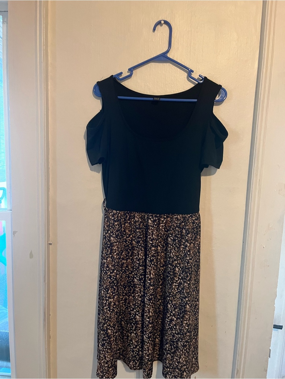 🖤 SHEIN Cold Shoulder Midi Dress – XL – NEW, Never Worn!